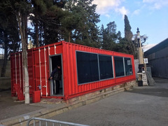 Konteynerlərin satışı Modul yataqxanalar Yeməkxanalar Sendiviç panel