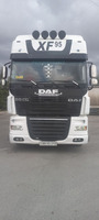 DAF XF95 yük maşını və tentli yarımqoşqu satilir