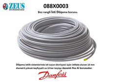 Boru PE-RT 16x2 Danfoss (boz)