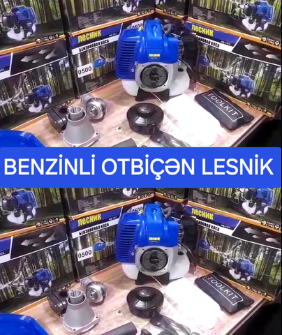 Lesnik firmasının benzinlə işləyən otbiçəni