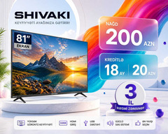 Shivaki 82 ekran smart TV