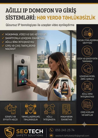 İP domofon 055 245 25 74