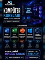 Super Komputer kursu - 4 peşə bir arada