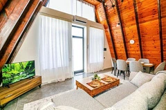 Qəbələdə Günlük Kirayə Dağ Mənzərəli Villa - 4
