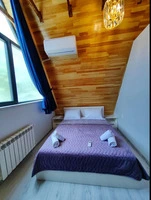 Qəbələ dağ mənzərəli A-frame villası icare - 9