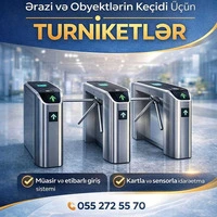 Tripod (Üçqollu) Turniketlər 055 272 55 70