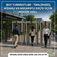 Boy Turniketlər 055 272 55 70