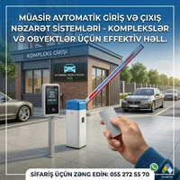Slaqbaumlarin qurasdirilmasi 055 272 55 70