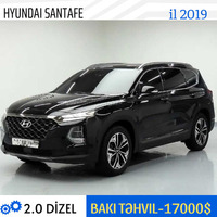 MARKA-HYUNDAİ  MODEL- SANTAFE  BURAXILIŞ İLİ-2019 YÜRÜŞ-130.000Km MÜHƏRRİK-2.0  YANACAQ-DİZEL