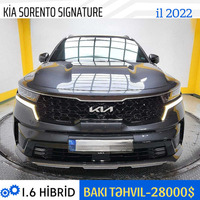 MARKA- KİA  MODEL- SORENTO SATILIR  BURAXILIŞ İLİ-2022 YÜRÜŞ-50.000 Km